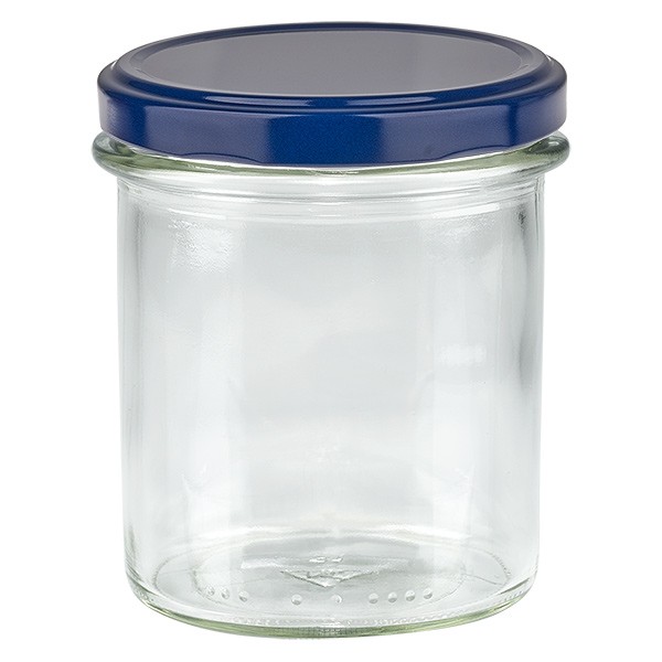 Vaso 350ml + tapa BasicSeal azul UNiTWIST