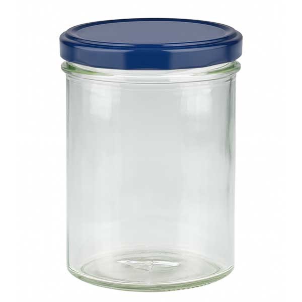 Vaso 435ml + tapa BasicSeal azul UNiTWIST