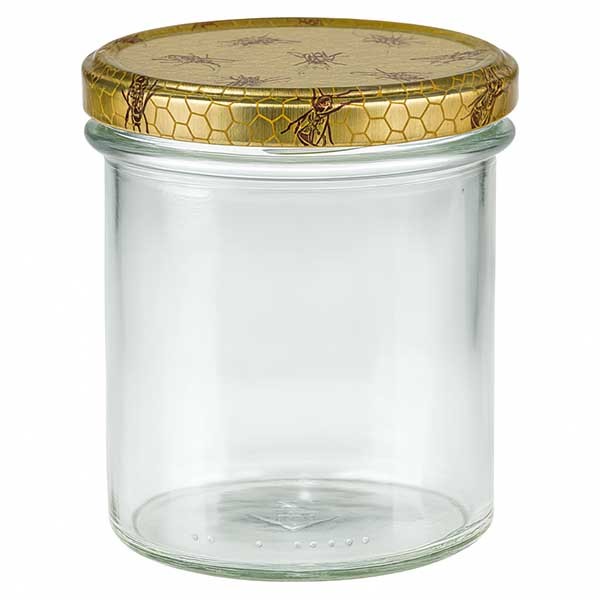 Vaso 350ml + tapa BasicSeal panal UNiTWiST