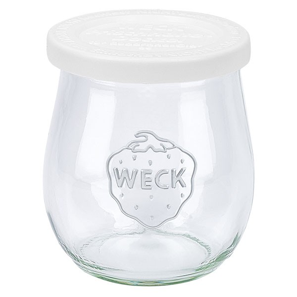 Tarro tulipa WECK de 220 ml con tapa de almacenamiento