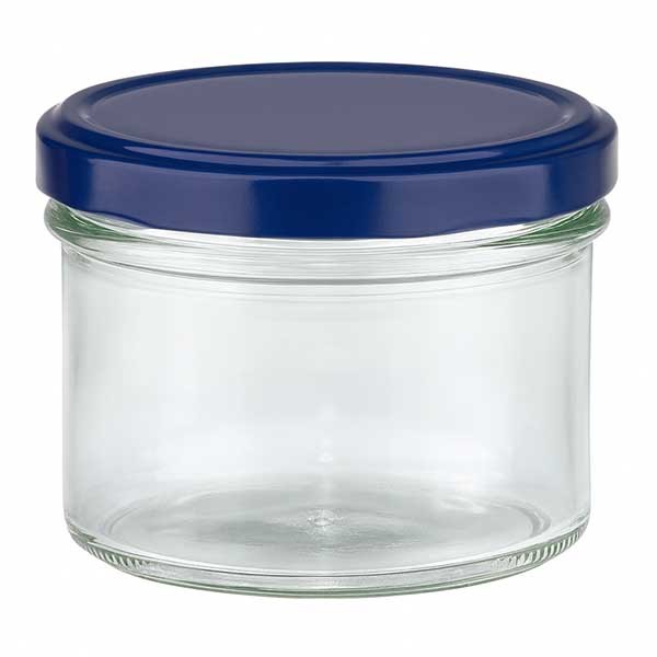 Vaso de 225 ml + tapa BasicSeal azul UNiTWIST