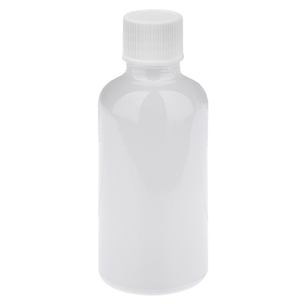 Frasco de 50 ml, 11 mm, SV, blanco, STD, WhiteLine UT18/50
