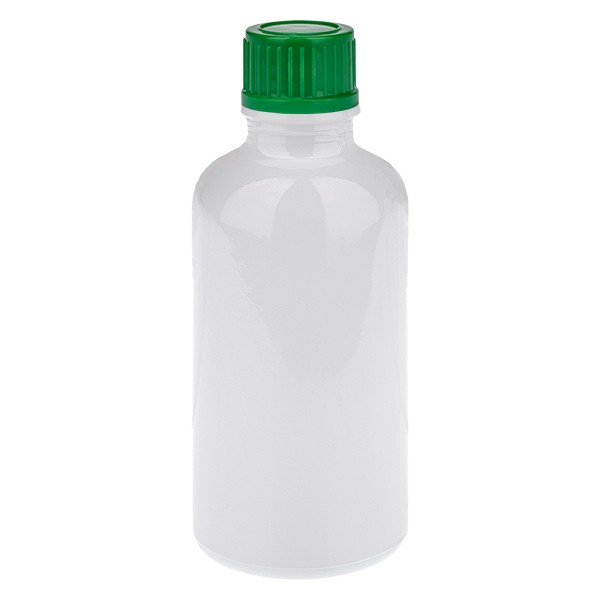 Botella de 50 ml, 11 mm, SV verde STD WhiteLine UT18/50