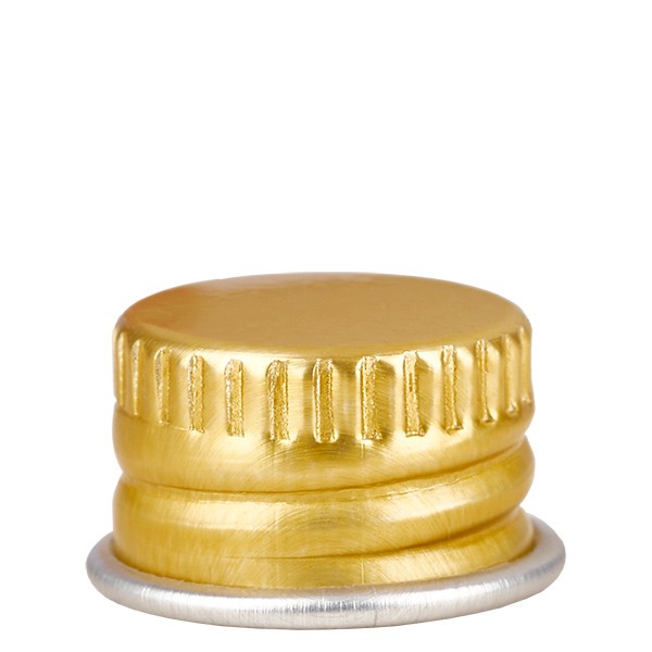 Tapón de rosca metálico dorado 13mm UNiTWIST