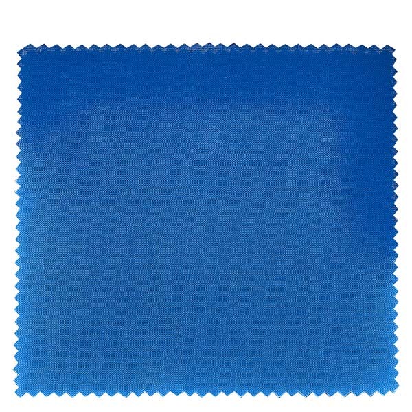1 cubierta de tela 150x150 mm color azul para tapa de diámetro 43-100 mm