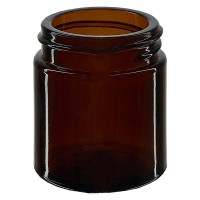 Tarro de vidrio, 30 ml, VIDRIO ÁMBAR, 38 mm/R3 Tarro de vidrio, 30 ml, VIDRIO ÁMBAR, 38 mm/R3