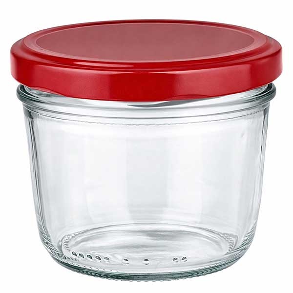 Vaso 230ml + tapa BasicSeal rojo UNiTWIST