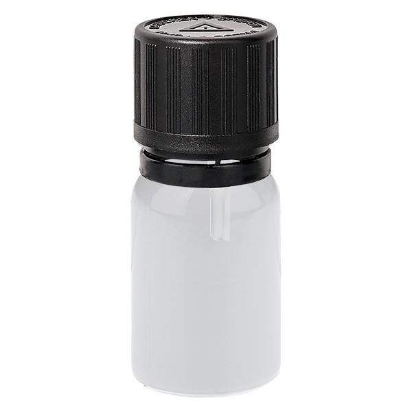 Frasco cuentagotas de 5 ml, 1 mm, s., OV, KiSi Bli, WhiteL. UT18/5