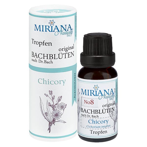 8 Chicory, 20ml Essenz (Ohne Alkohol), MirianaNature