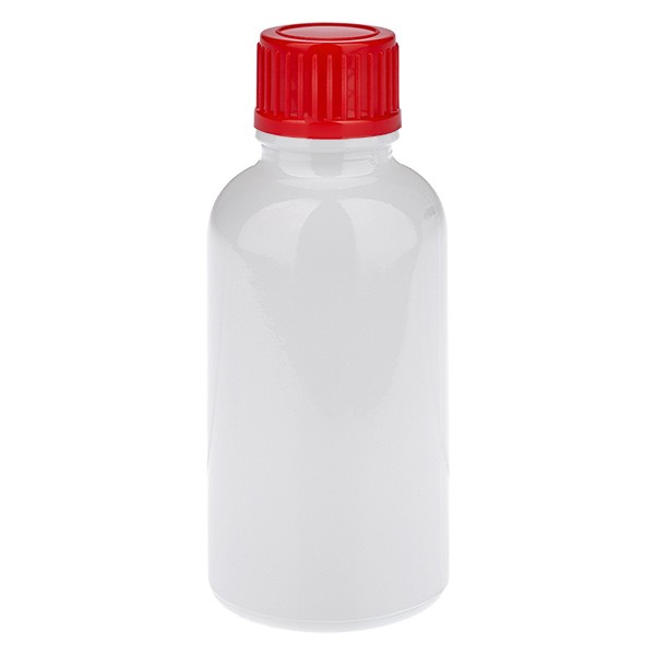 Botella de 30 ml, 11 mm, SV rojo STD WhiteLine UT18/30