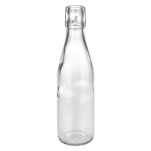 Botella de vidrio de 250 ml sin tapón de rosca UNiTWIST