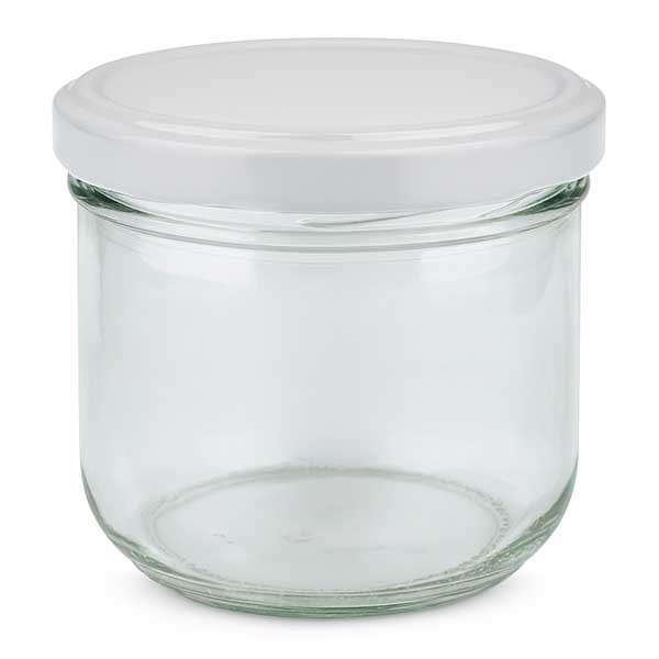 Vaso de 260 ml con tapa BasicSeal blanco UNiTWiST