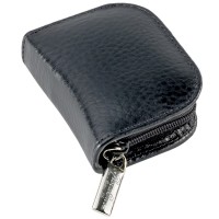 Estuche monedero London de FloraCura, negro, cuero de vaca, para 0 frascos hasta Ø 9,8 mm (VACÍO) Estuche monedero London de FloraCura, negro, cuero de vaca, para 0 frascos hasta Ø 9,8 mm (VACÍO)