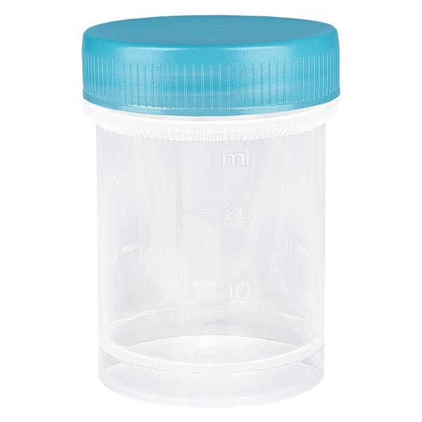 Bote de plástico universal (bote para muestras) de 35 ml