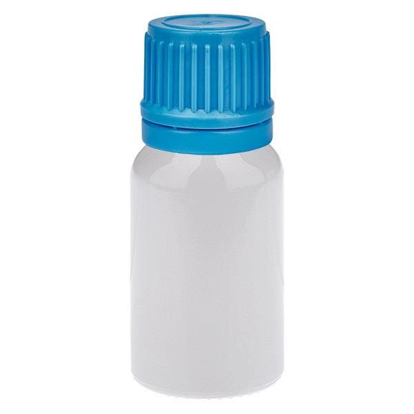 Botella de 10 ml, 11 mm, azul, OV, WhiteLine, UT18/10