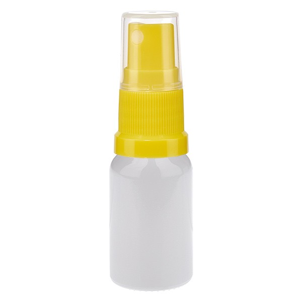 Botella pulverizadora de 10 ml, amarilla/transparente, STD WhiteLine UT18/10
