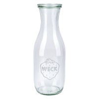 Botella para zumos WECK de 1062 ml con tapa Botella para zumos WECK de 1062 ml con tapa