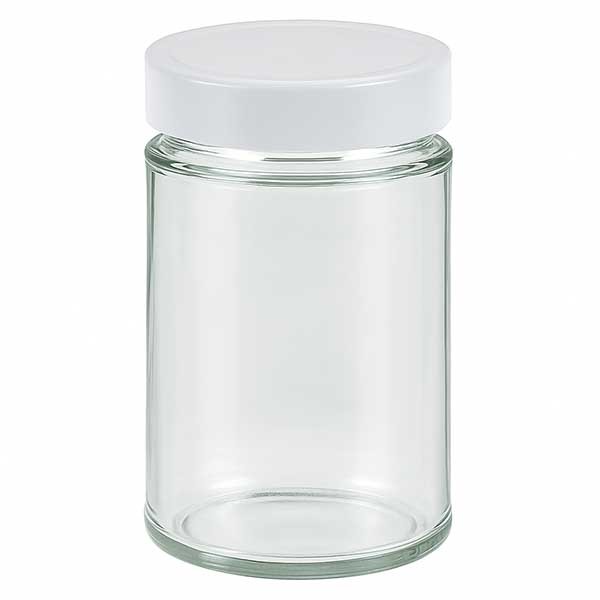 202ml vaso redondo + tapa BasicSeal blanco profundo UNiTWiST