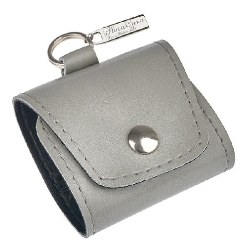 Estuche de cuero para 4 vasos de ø 9-11 mm FloraCura