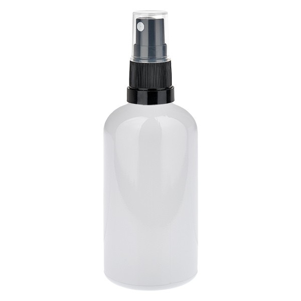 100 ml con pulverizador negro/transparente STD WhiteLine UT18/100