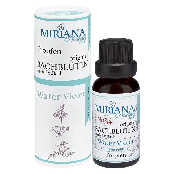 34 Water Violet, 20ml Essenz (Ohne Alkohol), MirianaNature