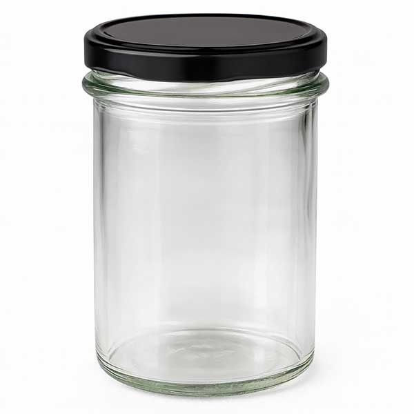 Vaso de 230 ml con tapa BasicSeal negro UNiTWiST