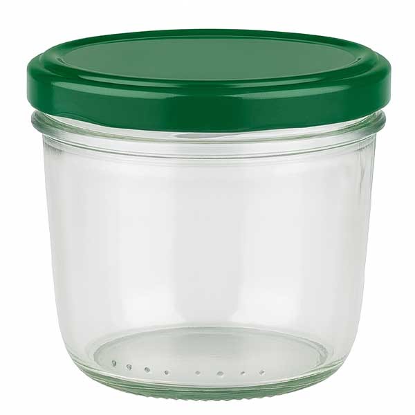 Vaso 230ml + tapa BasicSeal verde UNiTWIST