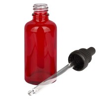 Frasco con pipeta cuentagotas de 50 ml con precinto de originalidad RedLine UT18/50 UNiTWIST Frasco con pipeta cuentagotas de 50 ml con precinto de originalidad RedLine UT18/50 UNiTWIST