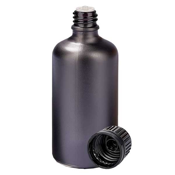 Frasco cuentagotas de 100 ml con precinto de originalidad de 1 mm BlackLine UT18/100 UNiTWIST