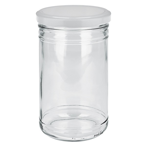 Vaso de 1053ml con tapa BasicSeal blanco UNiTWIST