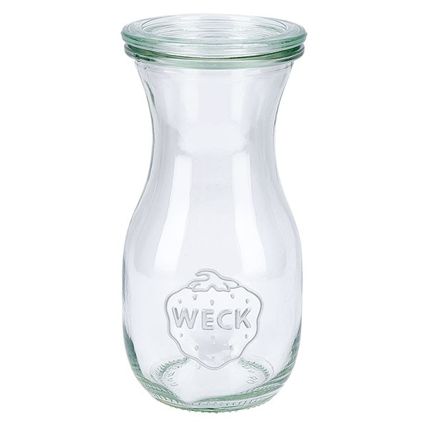 Botella para zumos WECK de 290 ml con tapa