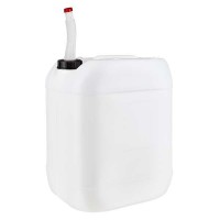 Bidón de 20 litros con tubo de salida flexible Bidón de 20 litros con tubo de salida flexible