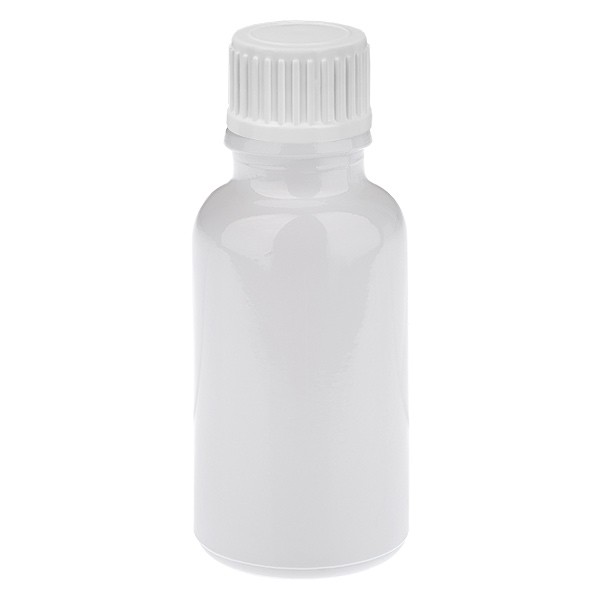 Botella cuentagotas de 20 ml, 0,9 mm, blanco, STD, WhiteLine UT18/20