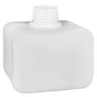Frasco para productos químicos de 250 ml, cuello estrecho, de PEAD, color natural, GL 28 Frasco para productos químicos de 250 ml, cuello estrecho, de PEAD, color natural, GL 28