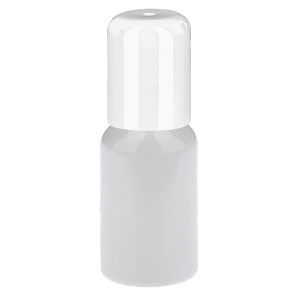 Frasco roll-on de 10 ml blanco STD WhiteLine UT18/10