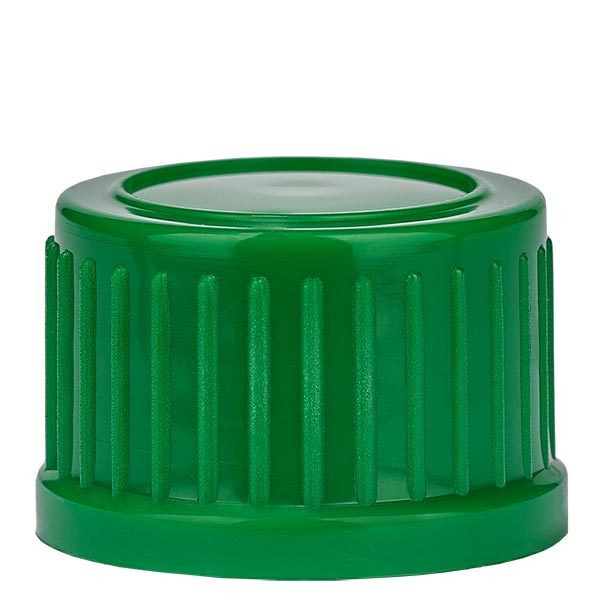 Tapón de rosca, verde, DIN18, estándar