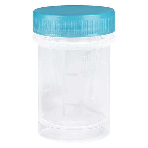 Bote de plástico universal (bote para muestras) de 20 ml