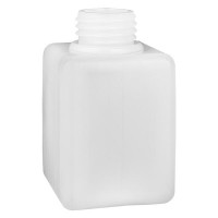 Frasco para productos químicos de 100 ml, cuello estrecho, de PEAD, color natural, GL 25 Frasco para productos químicos de 100 ml, cuello estrecho, de PEAD, color natural, GL 25