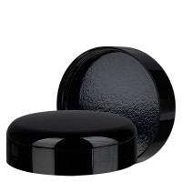 Tapa de rosca negra para bote violeta con GCMI400/45 Tapa de rosca negra para bote violeta con GCMI400/45