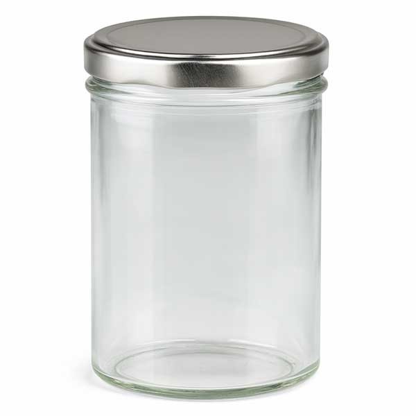 Vaso 435ml con tapa BasicSeal plata UNiTWiST