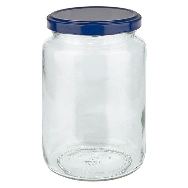 795ml vaso redondo + tapa BasicSeal azul UNiTWIST