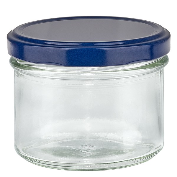 Vaso de 225 ml + tapa BasicSeal azul UNiTWIST