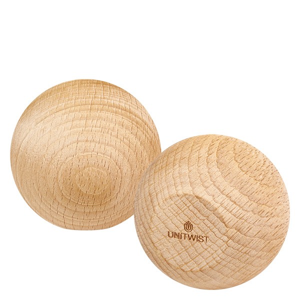 Botella para zumos WECK de 1062 ml con bola de madera