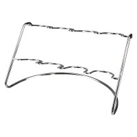 Soporte de acero inoxidable para servir 8 tarros tulipa o tarros para desmoldar de la empresa Weck Soporte de acero inoxidable para servir 8 tarros tulipa o tarros para desmoldar de la empresa Weck