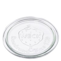 Tapa de vidrio WECK RR120 Tapa de vidrio WECK RR120