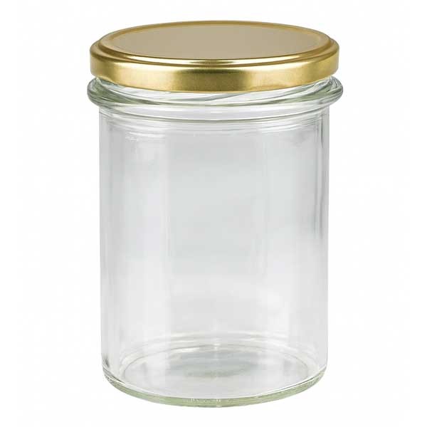 Vaso de 230 ml con tapa BasicSeal dorada UNiTWIST