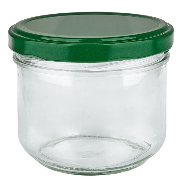 Vaso de 260 ml + tapa BasicSeal verde UNiTWIST