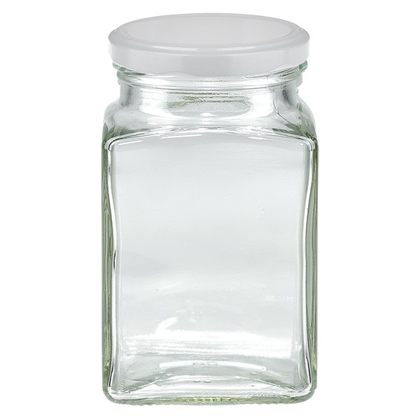 Vaso Tetra de 260 ml con tapa BasicSeal blanco UNiTWIST