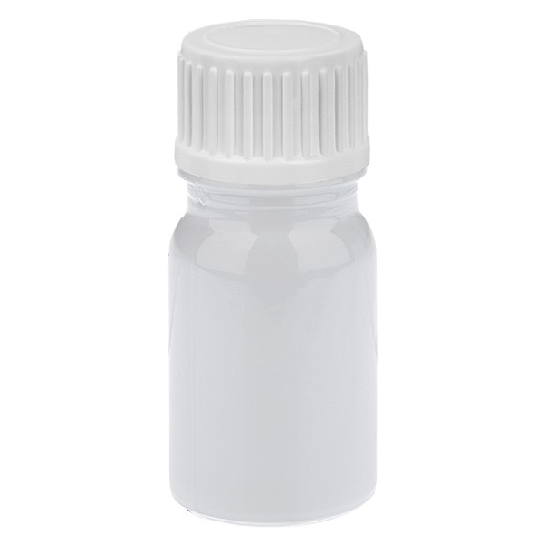 Frasco cuentagotas de 5 ml, 0,9 mm, blanco, STD, WhiteLine UT18/5