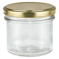 Vaso de 125 ml con tapa BasicSeal dorada UNiTWIST Vaso de 125 ml con tapa BasicSeal dorada UNiTWIST
